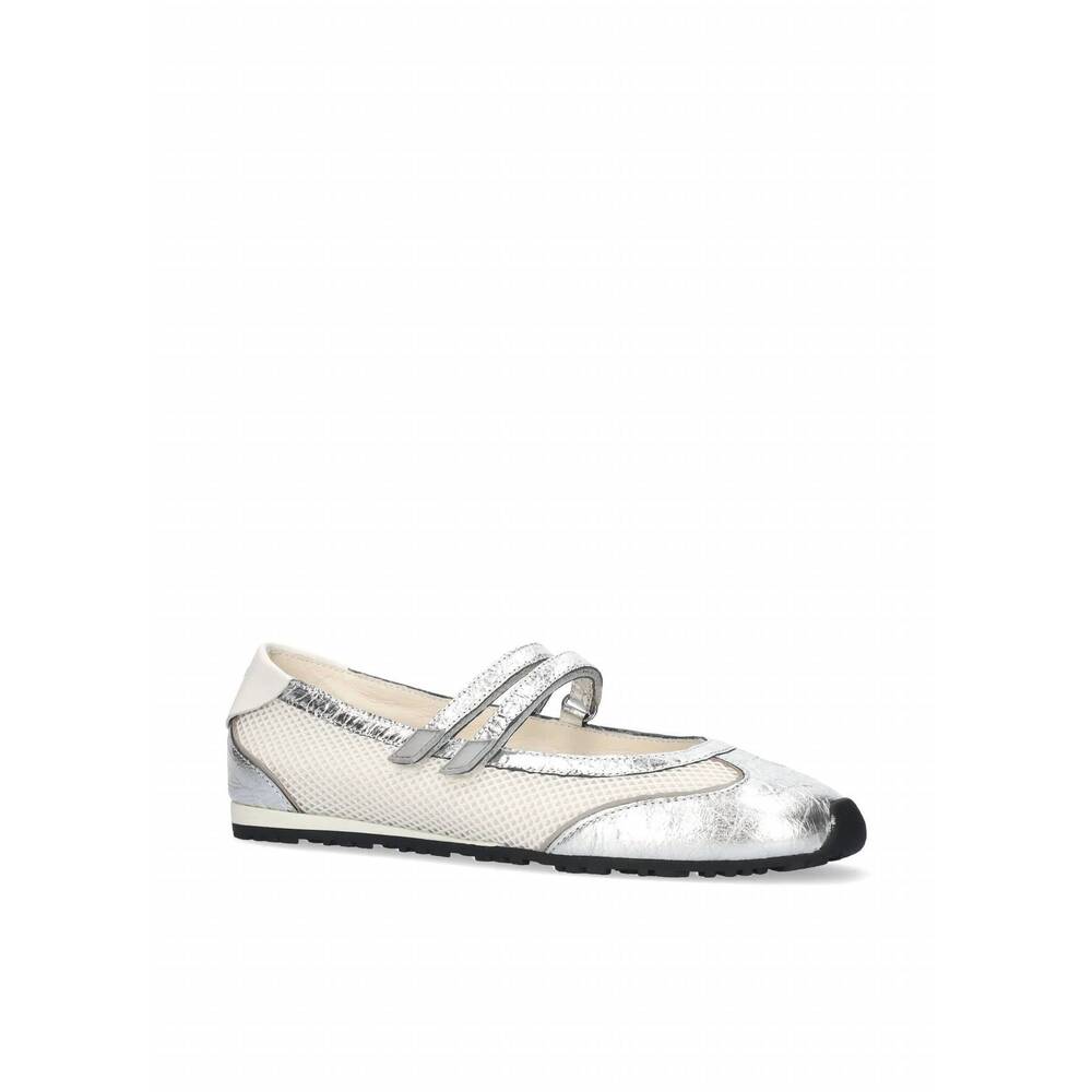 NEW BIBI LOU women's naomi sneaker in silver